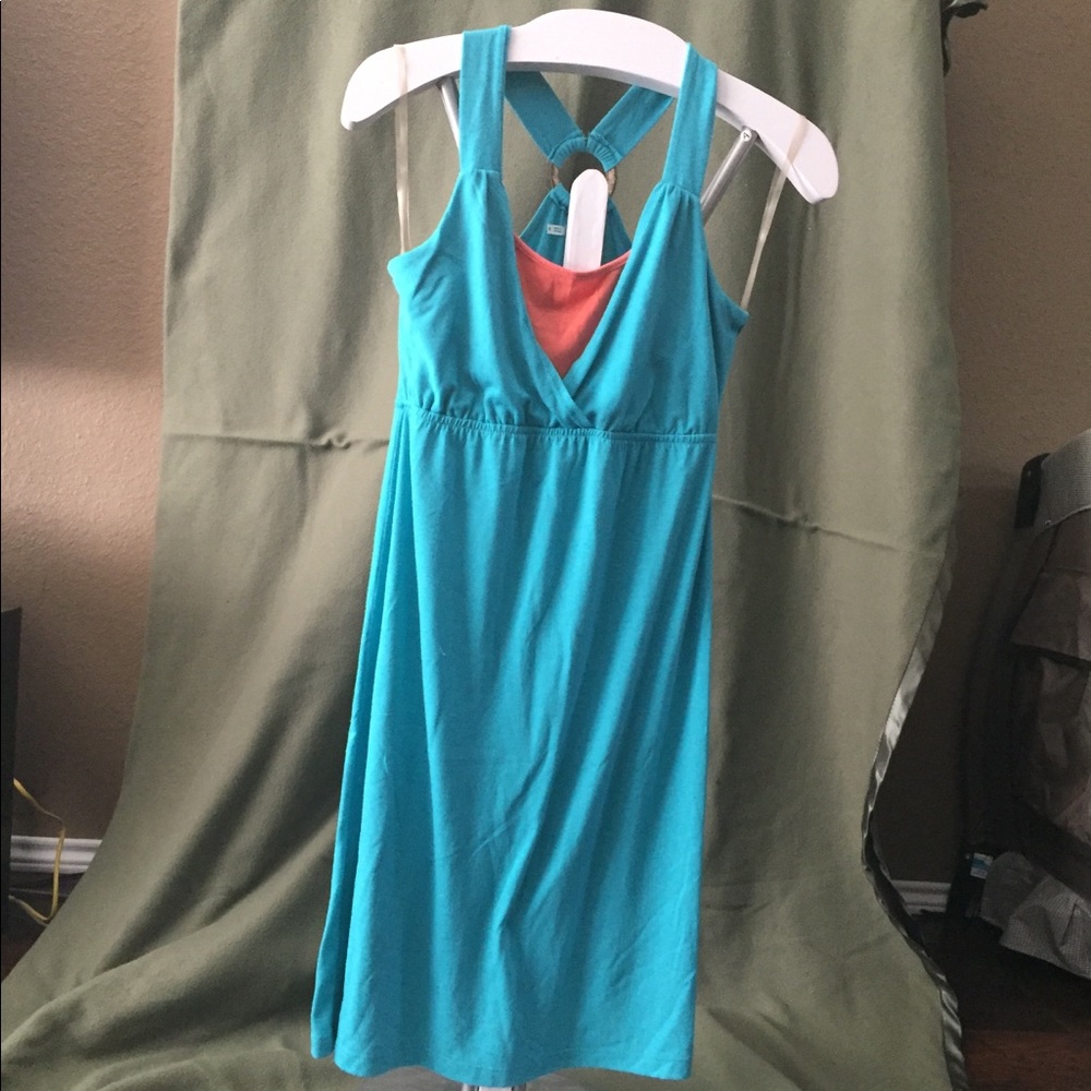 Maurices Turquoise summer dress. Size Small